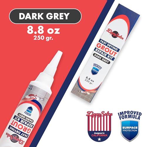 Tile Grout Repair Kit, Refresh Tile (8.8oz Dark Grey/Anthracite) - view 2