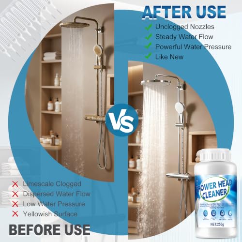 8.3 Oz Limescale Remover, Bathroom Descaler, Hard Water Cleaner - view 4