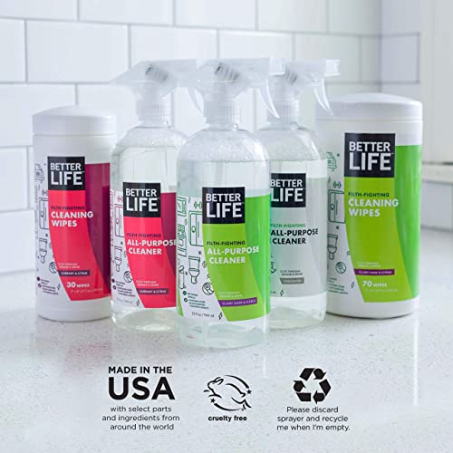 All Purpose Cleaner - Multipurpose Home and Kitchen Cleaning Spray for Glass, Countertops, Appliances, Upholstery & More - Multi-surface Spray Cleaner - 32oz (Pack of 2) Clary Sage/Citrus - view 6