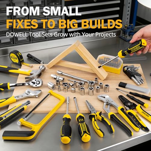 Tool Set with 12V Cordless Drill, 223-Pcs Home Tool kit for Men - view 6