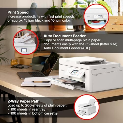 PIXMA TR7820 All-in-One Inkjet Printer (6258C002) Bundle - view 3