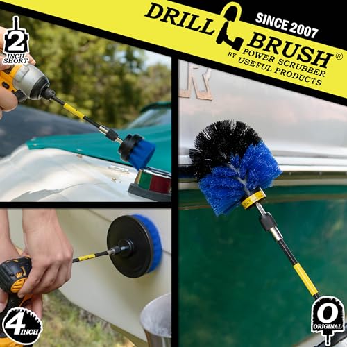 Boat Cleaning Supplies - Hull Cleaning Brush Set - Fishing Boat Scrubbing - view 2