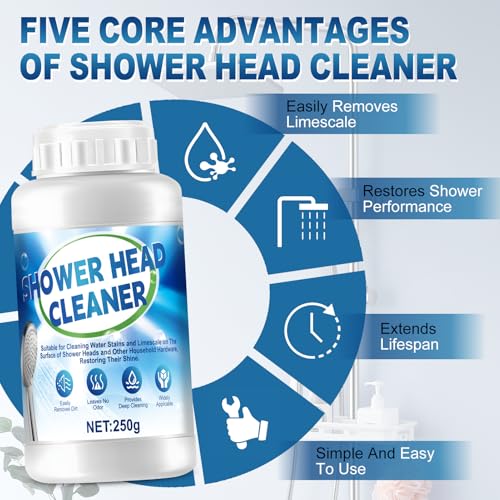 8.3 Oz Limescale Remover, Bathroom Descaler, Hard Water Cleaner - view 2