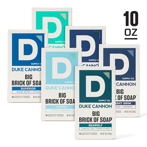 Duke Cannon Big Brick of Soap Variety Pack, 6 Bars, Men's Soap, 10 oz - view 4