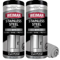 Stainless Steel Cleaner & Polish Kit, 2 Wipes & Cloth