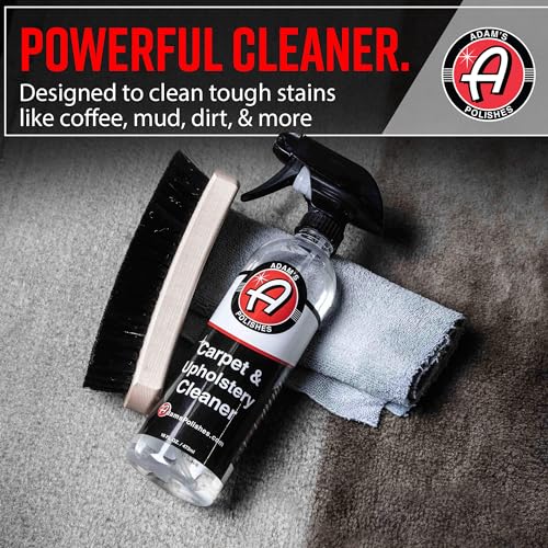 Carpet Drill Brush Combo - A Cleaning Tool Attachment For Scrubbing/Cleaning Carpet, Upholstery, Leather Seats & Chairs, Floor Mats, Trunk, Furniture, Interior Boat, RV & Accessories - view 3