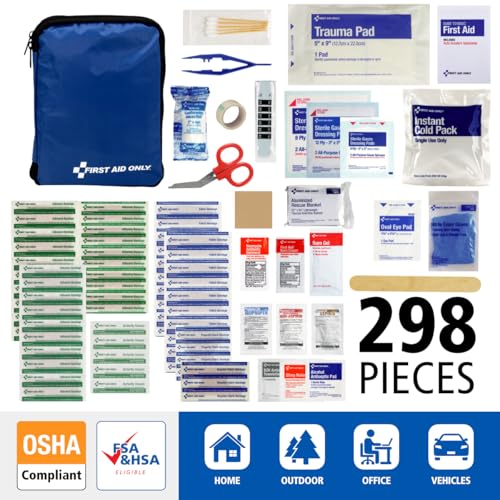 298-Piece Family First Aid Kit for Home & Travel - view 2