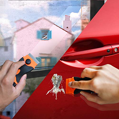 Razor Blade Scraper, 2 Pack Double Edge Razor Scraper Remover Tool - view 5