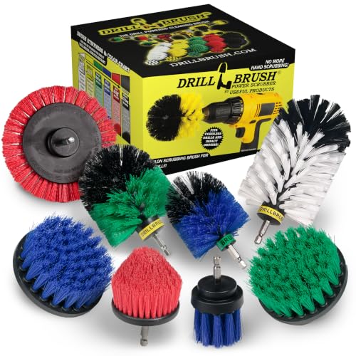Power Scrubber Attachments - Interior Car Detailing Kit