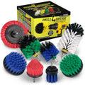 Power Scrubber Attachments - Interior Car Detailing Kit