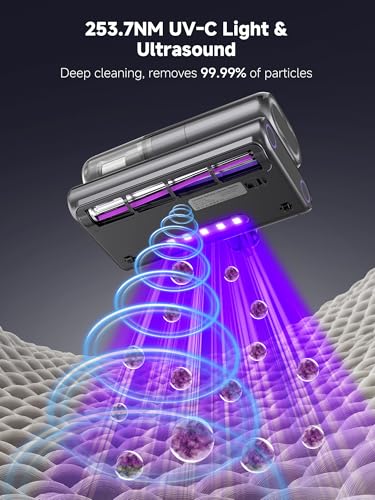 Cordless Mattress Vacuum Cleaner, 18Kpa Strong Suction Bed Vacuum - view 3