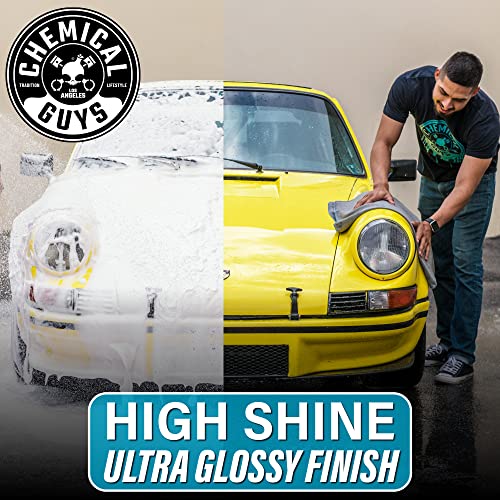 CWS_212_64M Car Wash Starter Bundle - HydroSuds Ceramic SiO2 Shine High Foaming Car Wash Soap, 64 oz, Berry Scent + Chenille Wash Mitt (2 Items) Works on Cars, Trucks, SUVs, RVs & More - view 5
