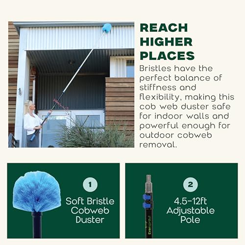Twist-On Cobweb Duster, Soft Bristles, Attachment Only - view 3