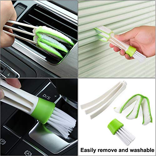 Crevice Cleaning Brush Set, Hard Bristle Grout Scrub Brushes, 5Pcs - view 5