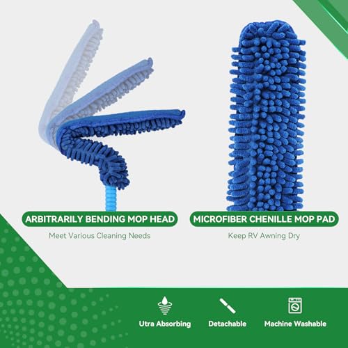 RV Awning Cleaner with Extendable Pole - view 3