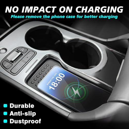 Wireless Charger Mat Non Slip for 2026+ Hyundai Ioniq 9 S SE SEL - view 3