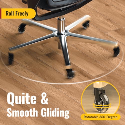 Office Chair Wheels Universal Fit Roller Blade Casters 10 Pack - view 5