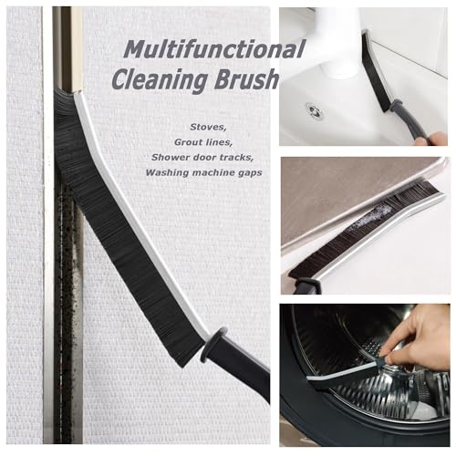 5PCS Hard Bristle Crevice Cleaning Brush, Multifunctional Crevice Cleaning Tool, Gap Cleaning Brush, Crevices Cleaning Brushes for Tight Narrow Spaces, Grout Lines, Sink, Toilet, Household Use - view 3