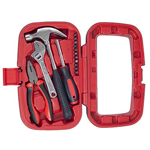 Tool Set for Home, Red, 15-Piece - view 4
