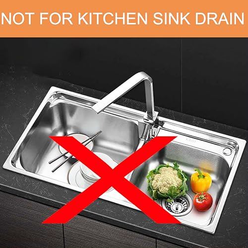 1.0" Small Drain Strainer, Sink Drain Hair Catcher, Bathroom Sink Drain Strainer, 2PCS Drain Mesh Baskets for Laundry, Mop Pool, Utility, Slop, RV Sink, Stainless Steel Drain Filter - view 3