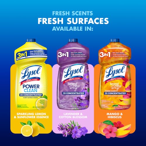 Power Clean Multi-Surface Cleaner, 2x Concentrated Pour, Mango & Hibiscus, 28 Fl Oz - view 5