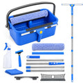 Professional Window Cleaning Kit with 3 Gallon Bucket