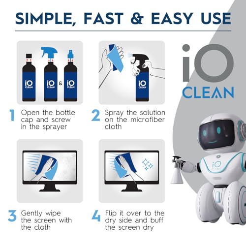 Screen Cleaner Spray (16oz+16oz) – Cleaning Kit for LCD LED OLED TV - view 4