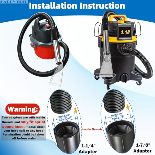 Shop Vac Extractor Attachment,Turn Wet-Dry Vac into an Extractor, Detailing Wand Vacuum Cleaner - view 5