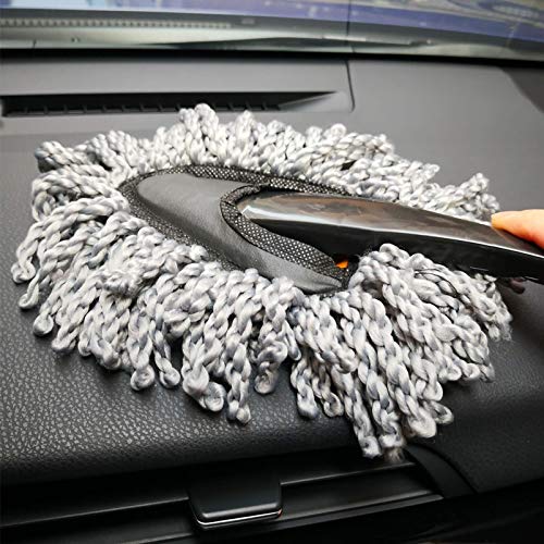6 Pack Car Cleaning Supplies – Car Duster Interior & Brush Interior & Cleaning Gel, Car Detailing Cleaning Kit for Cars, Trucks, SUVs & RVs - view 2