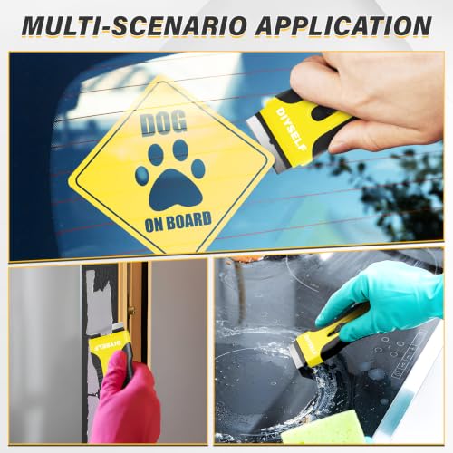 2 Pack Scraper Tool, Quick-Change Razor Scraper with 10 Blades - view 5