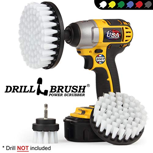 Drill Brush Attachment for Car Detailing & Washing, Wheels, Mats & Rugs - view 4