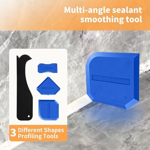 Caulking Tool Kit with Caulk Remover & Putty Knife Scraper - view 5