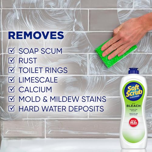 Cleanser with Bleach, 36 Oz, Multi Surface Cleaner, Germ Kill - view 5