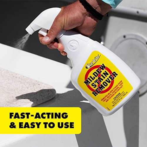 Professional-Grade Mildew & Mold Stain Remover + Cleaner - Instant Contact Stain Removal, Ideal for Marine & Outdoor Upholstery - view 4