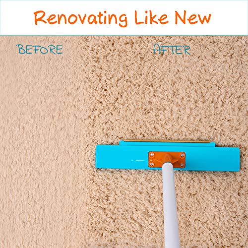 Carpet Rake-Carpet Hair Removal Tool-Carpet Rake to Fluff Carpet-Carpet Scraper Brush Rug Comb Pet Cat Fur Dog Hair Remover for Couch Furniture Carpet Broom - view 5