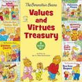 The Berenstain Bears Values and Virtues Treasury: 8 Books in 1 (Berenstain Bears/Living Lights: A Faith Story)