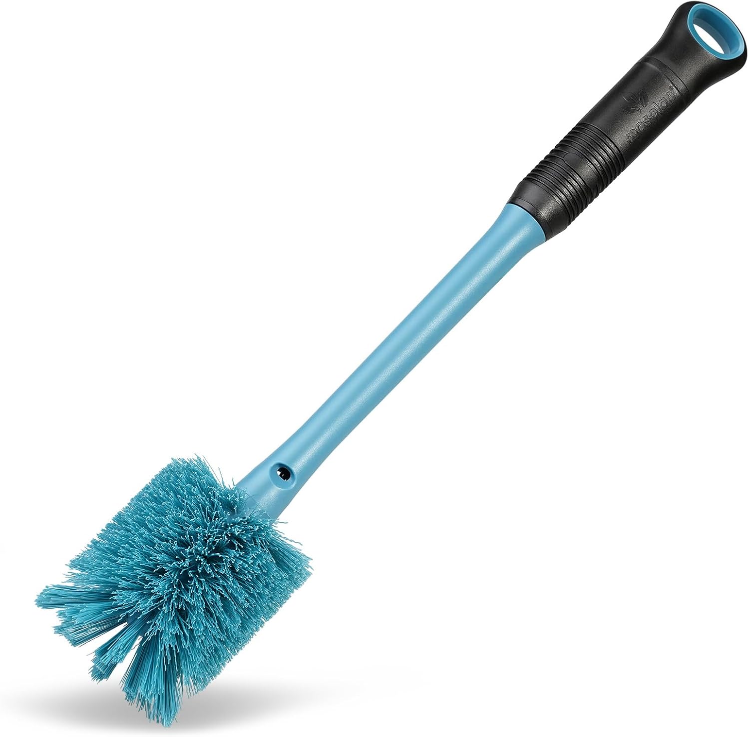 2-in-1 Bottle Brush and Straw Cleaner Brush, Smokey Blue, 1 Pack | Long Handle Water Bottle Scrubbing Brush for Water Bottles, Glasswares, Mugs, Flasks, Tumblers and Kitchen Sink - view 3