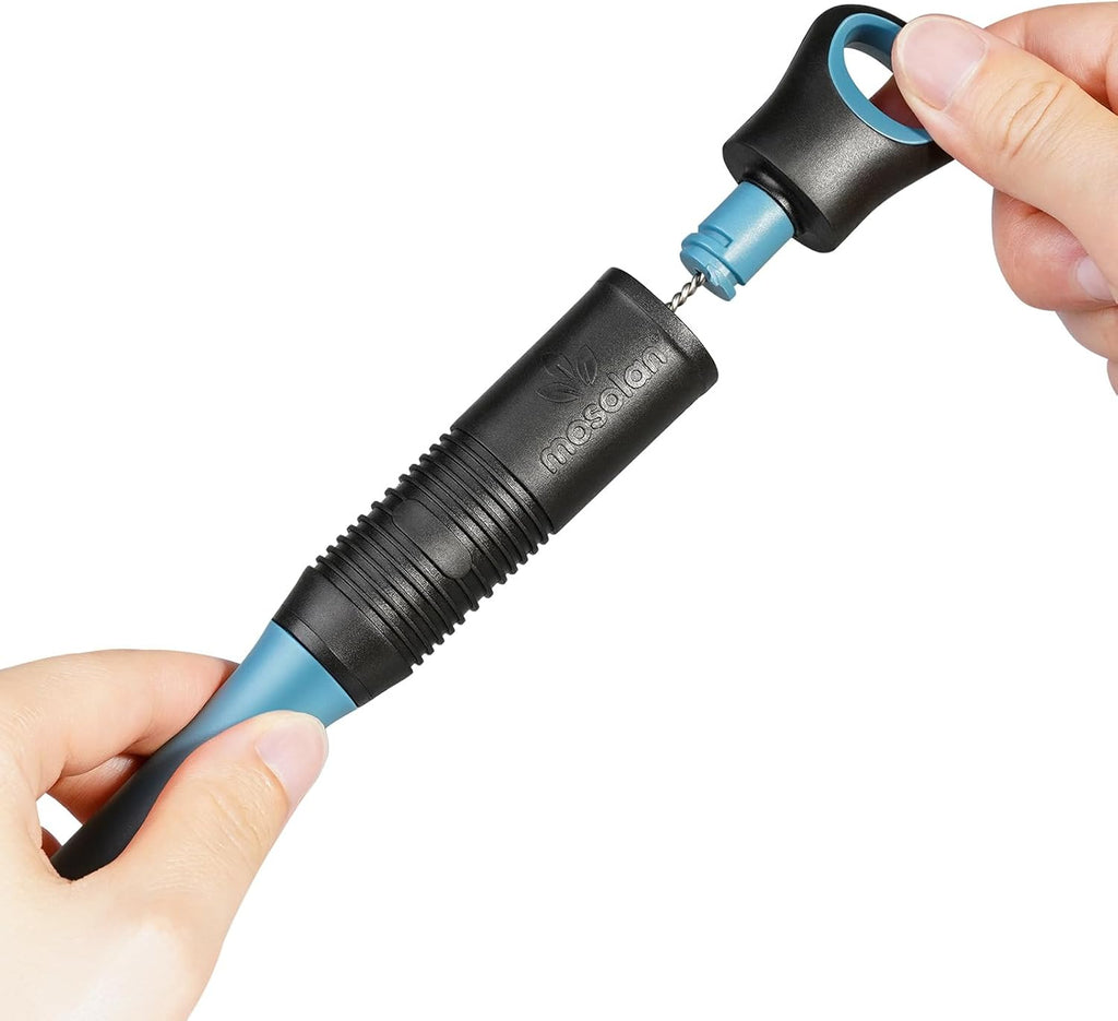 2-in-1 Bottle Brush and Straw Cleaner Brush, Smokey Blue, 1 Pack | Long Handle Water Bottle Scrubbing Brush for Water Bottles, Glasswares, Mugs, Flasks, Tumblers and Kitchen Sink - view 5
