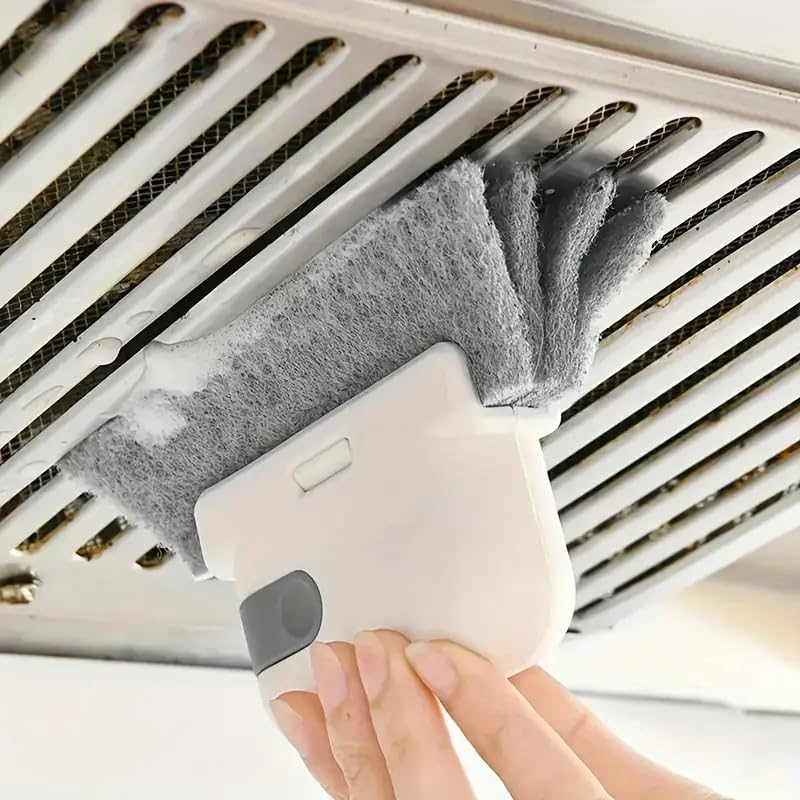 3pcs Window and Door Track Cleaning Brushes -Ergonomic Design for Dust and Debris Removal in Hard-to-Reach Areas,Durable Handle, Soft Cleaning Surface fol Home, Office, Outdoor Use, Home Cleaning Tool - view 3