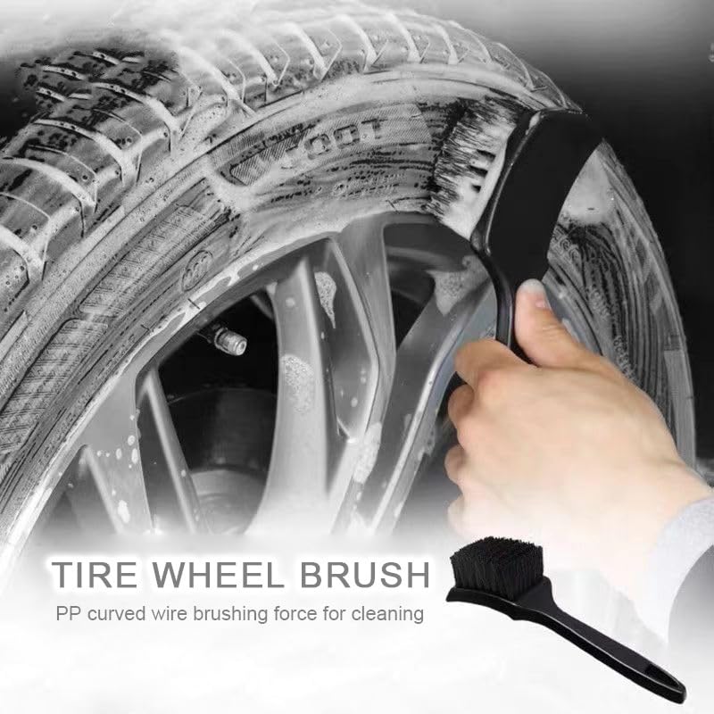 Carpet Brushes for Cleaning, Scrub Brush for Floor Mats, Cleaning Brush for Car Interior and Home, Simple and Practical (1, Black) - view 7
