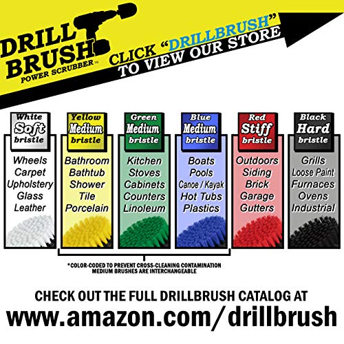 Bathroom Accessories - Flat Scrub Brushes - Grout Cleaner - Shower Scrubber - view 3