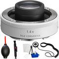 Sony FE 1.4X Teleconverter E-Mount Bundle with Lens Pen, Air Dust Blower, Lens Cap Keeper, and Starter Maintenance Kit for Select Sony Full Frame Lenses (Renewed)