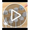 8 Pack 360° Rotatable Cable Clips Cord Organizer,Desk Cable Management Accessory,Cord Clips,Adhesive USB Wire Holder Keeper Organizer Home Office Desk Phone Car Wall Desktop Nightstand Cable Organizer - view 7