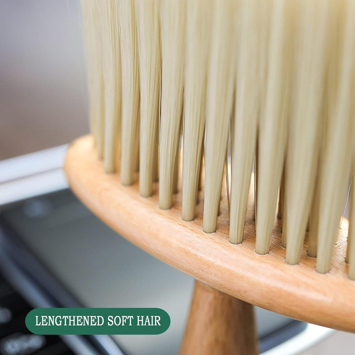 High Density Ultra Soft Detail Brush Kit - Automotive Interior Cleaning Tool with Soft Hair, Wooden Handle, Deep Cleaning for Keyboards, Laptop, Sofa and Dusting (B-1PC) - view 5