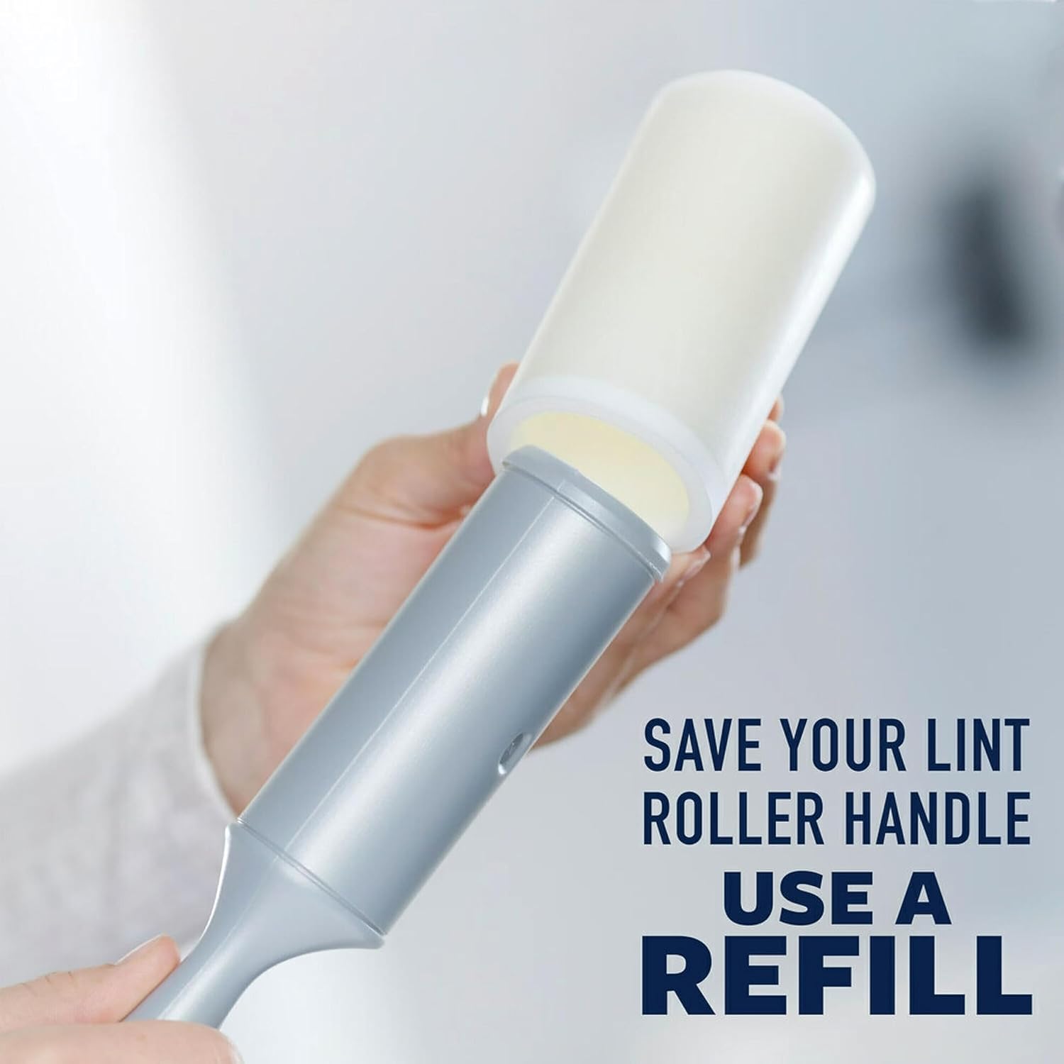 Lint roller, works great on pet hair, 2 rollers, 56 sheets per roller, 112 sheets total - view 6