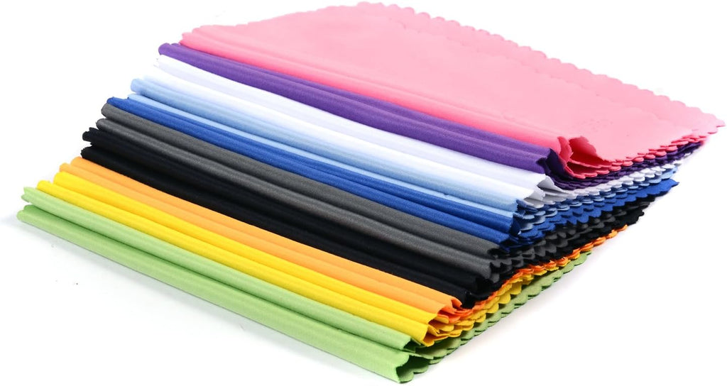 20-Pack Microfiber Cleaning Cloths for Smart Phones, Laptops, Tablets, Lenses, LCD Monitor, TV, Camera, Eyeglasses, Optics Etc - view 3