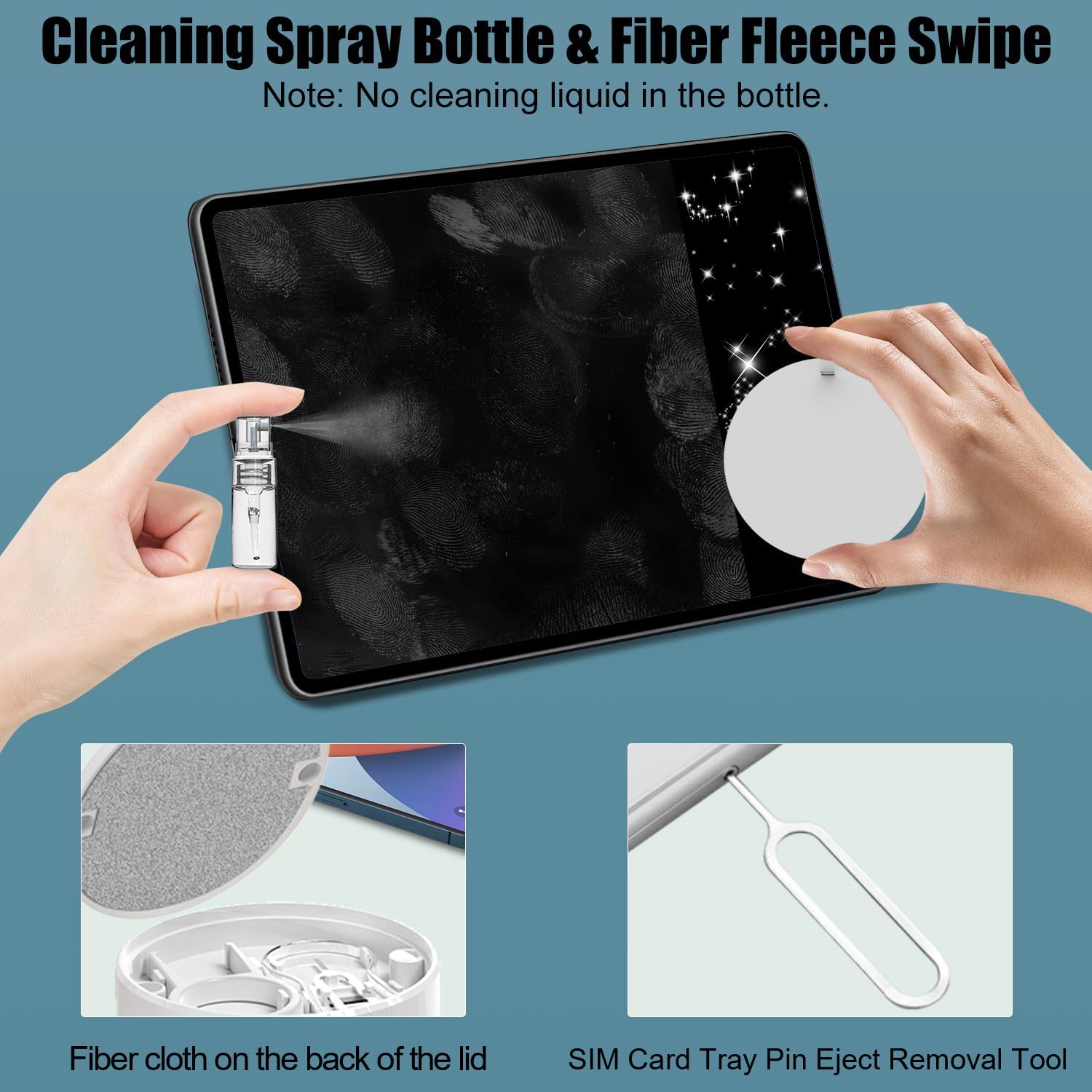 20 in 1 Multifunctional Cleaner Kit for Electronic Devices (White) | Keyboard Cleaning Brush, Headphones Cleaner Kit for AirPods, Multi-Tool for Cleaning Laptop, Earbuds, Camera, Cellphones - view 4
