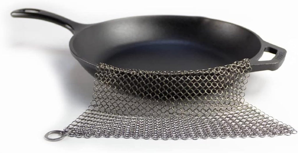 The ringer - the original stainless steel cast iron cleaner, patented XL 8x6 inch design - view 7