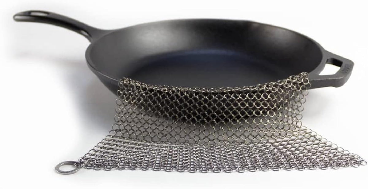 The ringer - the original stainless steel cast iron cleaner, patented XL 8x6 inch design - view 7