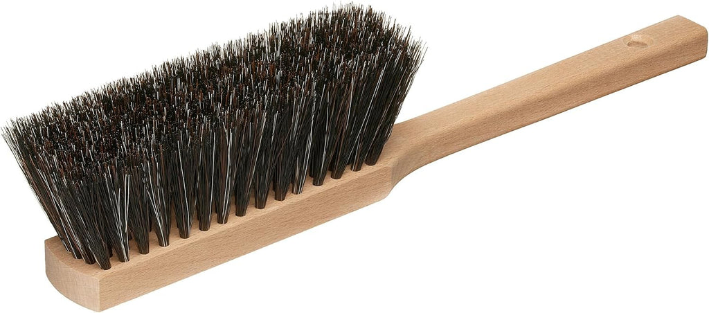 Cleaning Brush, 14.2'' Hand Broom with Medium-Soft Bristles, Wooden Handle, Multi-Purpose Dusting Brush for Home and Professional Use - view 7